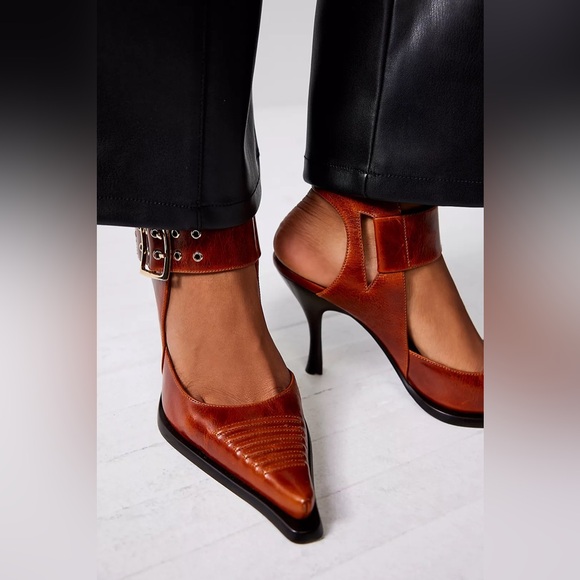 Jeffrey Campbell Brown Heels - Picture 2 of 15